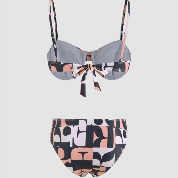 New with Tags Letter Print Cider Bikini (NWT) - Picture 2 of 5